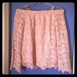 Off Shoulder Lace Top